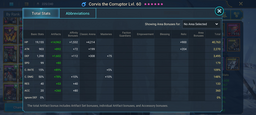 Example Stats Screenshot